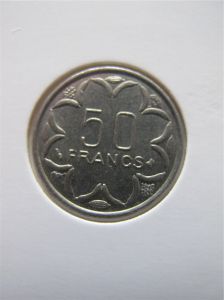 Центральные Африканские Штаты 50 франков 1996