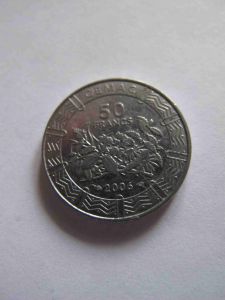 Центральные Африканские Штаты 50 франков 2006