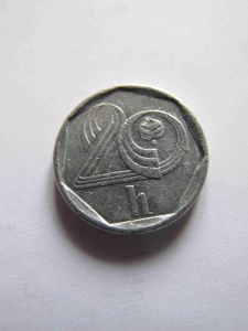 Чехия 20 геллеров 1997