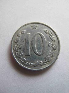 Чехословакия 10 гелеров 1965