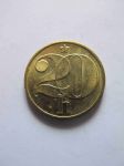 Монета Чехословакия 20 гелеров 1982