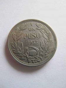 Чили 1 песо 1933