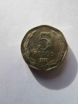 Монета Чили 5 песо 2000