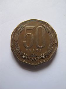 Чили 50 песо 1994