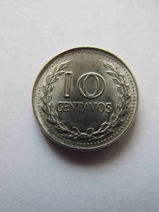 Колумбия 10 сентаво 1974