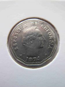 Колумбия 50 сентаво 1974