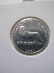 Монета Конго 25 сентим 2002 года