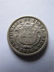 Монета Коста-Рика 10 сентимо 1914 серебро, РЕДКАЯ
