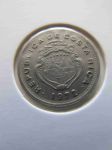 Монета Коста-Рика 10 сентимо 1972