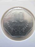 Монета Коста-Рика 10 колон 1985