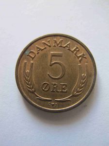 Дания 5 эре 1963