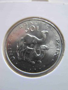 Джибути 50 франков 2007