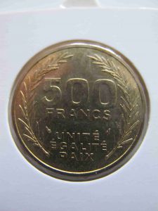 Джибути 500 франков 1991