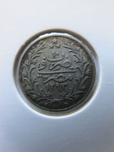 Египет 1 гирш 1884 серебро - ah1293/10
