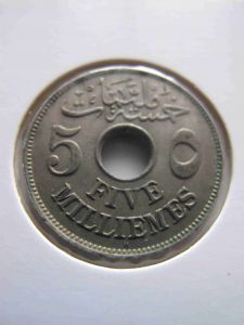 Египет 5 мильем 1917 H