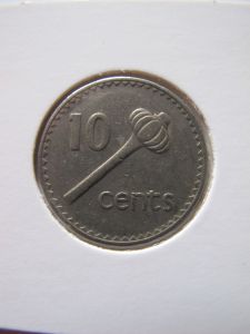 Фиджи 10 центов 1987