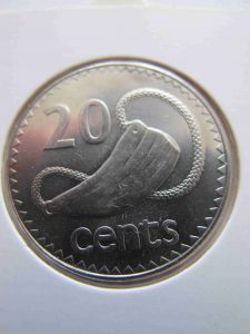 Фиджи 20 центов 2006