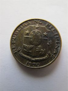 Филиппины 5 сентимо 1970