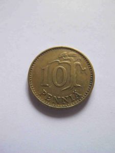 Финляндия 10 пенни 1968