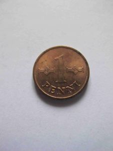 Финляндия 1 пенни 1968
