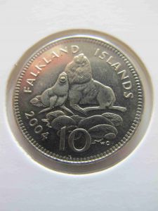 Фолклендские острова 10 пенсов 2004