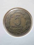 Монета Французская Экваториальная Африка - Камерун 5 франков 1958