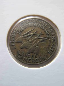 Камерун 5 франков 1958