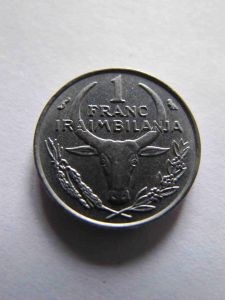 Мадагаскар 1 франк 1965