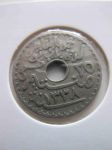 Монета Французский Тунис 25 сантимов 1920