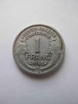Монета Франция 1 франк 1945 B