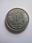 Монета Франция 1 франк 1946