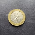 Монета Франция 10 франков 1992