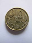 Монета Франция 10 франков 1957