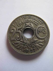 Франция 25 сантимов 1927