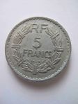 Монета Франция 5 франков 1945