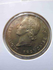 Французская Западная Африка 25 франков 1956 