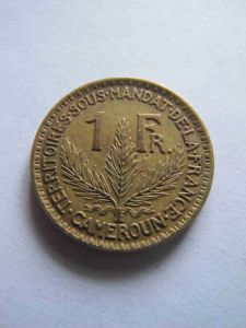 Французский Камерун 1 франк 1926