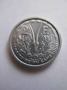 Французский Камерун 2 франка 1948