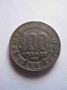 Габон 100 франков 1975