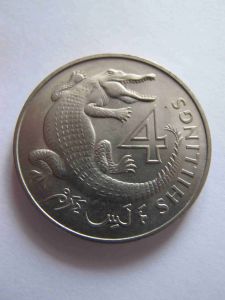 Гамбия 4 шиллинга 1966