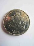 Монета Гамбия 50 бутут 1998