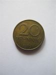 Монета ГДР 20 пфеннигов 1969