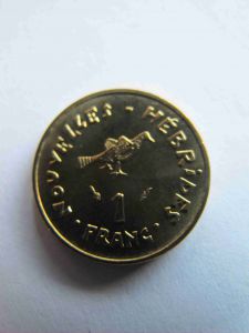 Новые Гебриды 1 франк 1979