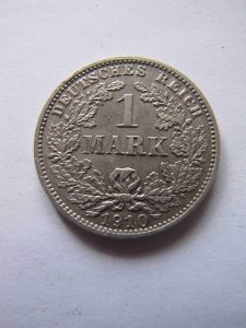 Германия 1 марка 1910 D
