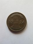 Монета Германия 2 рейхспфеннига 1924 G