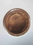 Монета Гернси 1 пенни 1998 unc