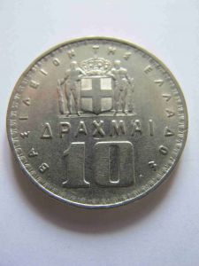 Греция 10 драхм 1959