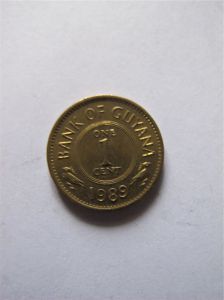 Гайана 1 цент 1989