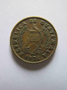 Гватемала 1 сентаво 1974