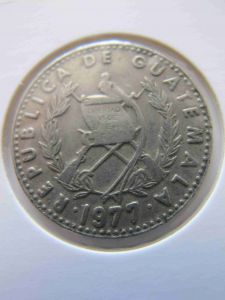 Гватемала 25 сентаво 1977